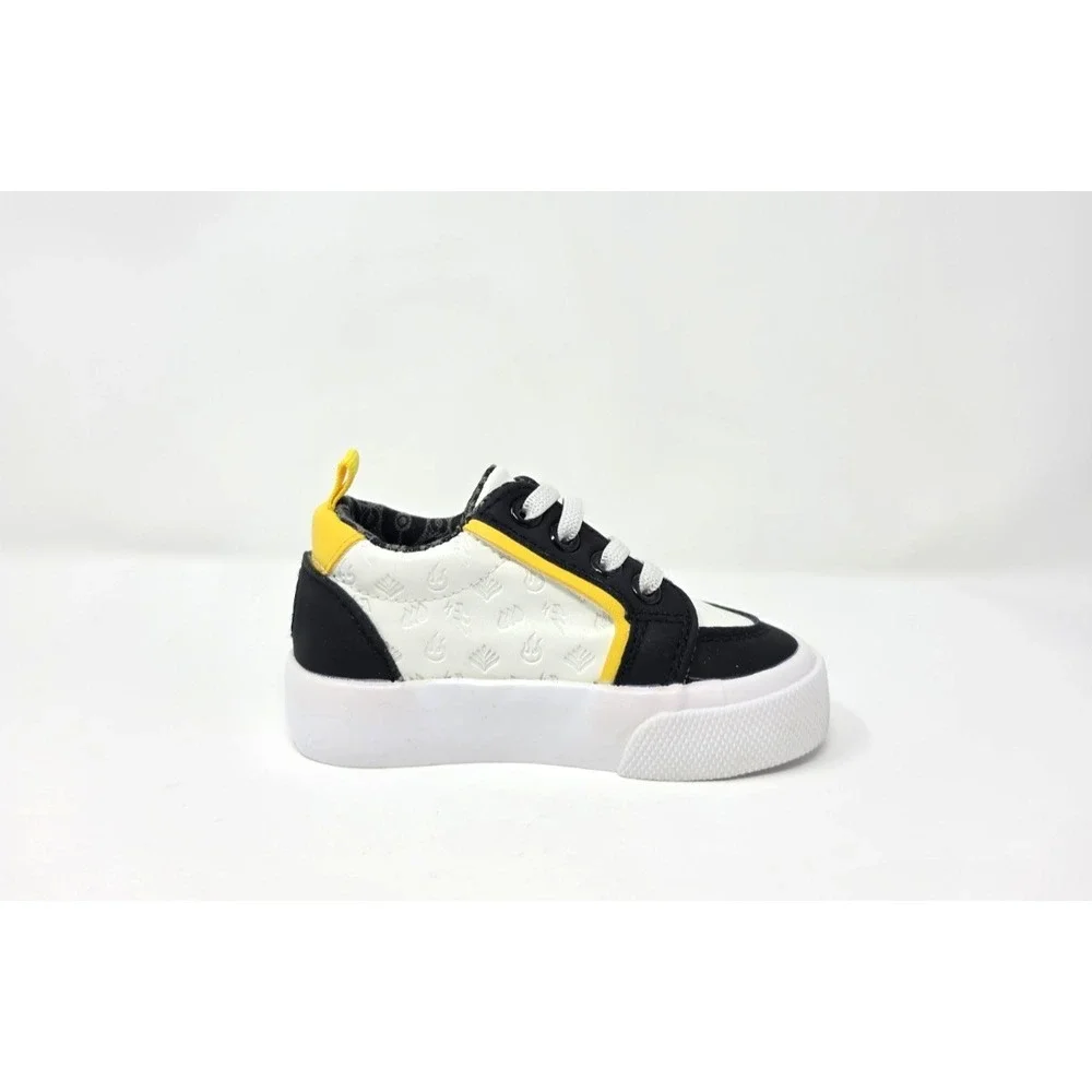 Groundup Kids 5 Pokemon Shoe White/Black Multi‎ NIB